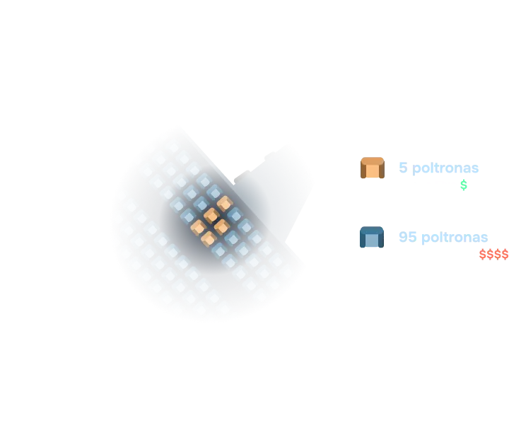 Ilustração das poltronas